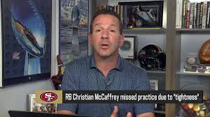 Rapoport: Christian McCaffrey missing practice due to 'tightness' isn 