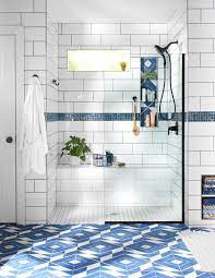 Bathrooms with showers glass block: 33 Breathtaking Walk In Shower Ideas Better Homes Gardens