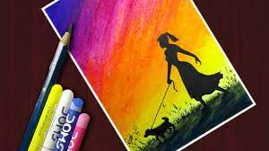 Can you use oil pastels over soft pastels? Oil Pastel Drawing For Beginners How To Paint With Oil Pastels Oil Pastel Painting Easy Youtube