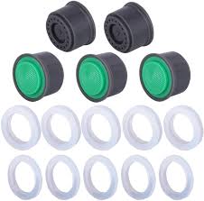 Are faucet aerators a standard size? 5 Pack 0 5 Gpm Regular Size Water Saving Sink Faucet Aerator Insert Replacements Flow Restrictor Sink Faucet Aerators Replacement Parts For Bathroom Or Kitchen By Nidaye Amazon Com