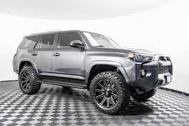The 2018 toyota 4runner remains mostly unchanged, almost to a point where phrases like 'outdated' are being thrown around. Used Lifted 2018 Toyota 4runner Sr5 4x4 Suv For Sale Northwest Motorsport Toyota 4runner 4runner Toyota 4runner Sr5