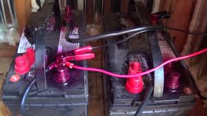 Assortment of wiring diagram for solar panel to battery. Wiring 2 12 Volt Batteries In Parallel Solar Panel Charge Controller Inverter Youtube