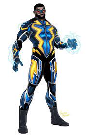 Black Lightning By Lucianovecchio On Deviantart Black Lightning Black Comics Superhero Design
