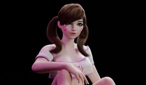 D.Va render I did earlier : rOverwatch