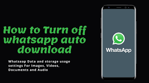 Whatsapp Auto Download Off How To Stop Whatsapp From Automatically Dow Turn Off Auto Download