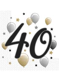 Roman numeral xx) is the natural number following 19 and preceding 21. 40 Geburtstag Servietten Set 20 Teilig Fur Partys Und Geburtstage Funidelia