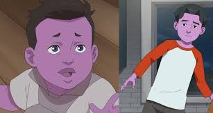 Why does Oliver look more like Debbie as he ages? : r/Invincible