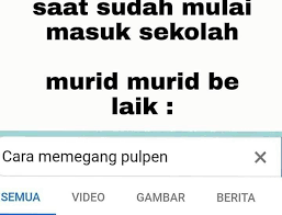 Kumpulan animasi story wa lucu imut. 6 Meme Kocak Sekolah Tatap Muka Masih Ingat Cara Pegang Pulpen Smartphone Digital Infotainment Beepdo Com