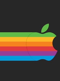Download Rainbow Apple Logo Gif