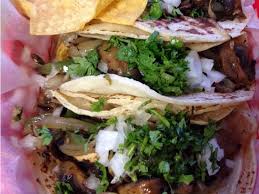I had the cannonball cocktail (sangria snowball on top of the house margarita) and three tacos (chicken tinga, lengua, and barbacoa). Best Tacos In Every State