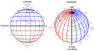 Image result for longitude and latitude