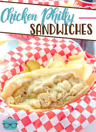 The Best Homemade Chicken Philly Sandwiches Recipe Chicken Philly Philly Sandwich Country Cooking