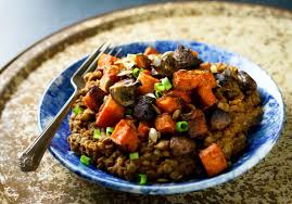 Roasted Butternut Squash And Green Lentil Curry Recipe Lentil Curry Lentils Green Lentils