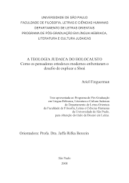Porque a sua morte é tão importante e merece tal … continue lendo simplesmente potente: Https Teses Usp Br Teses Disponiveis 8 8152 Tde 12012009 172012 Publico Ariel Finguerman Pdf