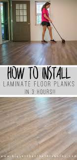 How To Install Laminate Flooring It S Easy To Install And So Durable You Ll Never Believe H Inexpensive Flooring Diy Wood Floors Installing Laminate Flooring