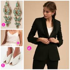 Ok, then tuxedo shoes are usually black oxford shoes, plain or cap toe and even one of the most popular types of tux shoes are wholecut shoes, one of the most elegant choices with formalwear. Five Ways To Slay A Women S Tuxedo A Practical Wedding