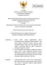 Maybe you would like to learn more about one of these? Permenpan 2016 Nomor 026