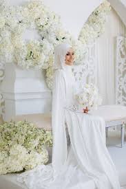 Razif And Sarah S Nikah At Ba Alwie Mosque Malay Wedding Dress Nikah Dress Muslim Wedding Dresses