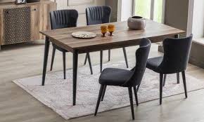 Verdi Kemence Antrasit Yemek Masasi Yemek Masasi Mobilya Yemek