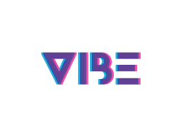 vibe logo design typography app logo design branding design logo
