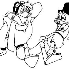 736 x 1081 file type: Scrooge Mcduck With His Number One Dime Coloring Page Kids Play Color