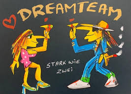 Die likörelle von lindenberg machen derzeit eine reise auf hoher see: Udo Lindenberg Dreamteam Stark Wie Zwei