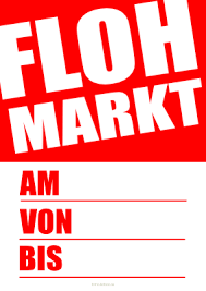 Plakarte für kinderflohmarkt in word muster. Plakat Flohmarkt Pdf Vorlage Zum Ausdrucken