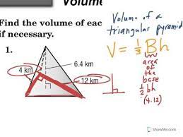 Let's take an example triangular pyramid and try this formula out. Volume Of A Triangular Pyramid Youtube