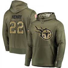Skip to main search results. Derrick Henry Men S Tennessee Titans Salute To Service Pullover Olive Hoodie Roster Apparel