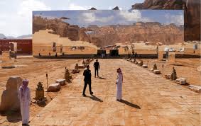 straw men and patriotic cufflinks monday s best photos concert hall photos of the week saudi arabia