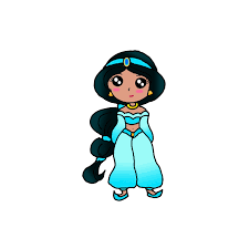 Notice the difference in the tips of the upper three petals compared to the bottom ones. How To Draw Princess Jasmine Step By Step Easy Drawing Guides Drawing Howtos