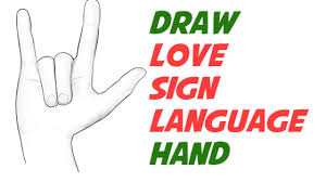 Create a free downloadable online signature by drawing or typing. How To Draw Love Hands Sign Language For Love Easy Step By Step Drawing Tutorial For Beginners How To Draw Step By Step Drawing Tutorials