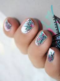 More images for uñas diseños blancas » 102 Imagenes De Unas Decoradas Con Mandalas Informacion Imagenes