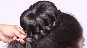 These top 5 bun hairstyles for girls will have you running for your combs and hairspray! Bun Hairstyle For Modern Girls For Party Wedding Functions Bridal Hairstyles For Relatives Youtube