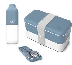 Monbento Original Lunch Pack In Blue Mb Lunchbox Drinking Bottle Cutlery Set Découvrez les bento monbento présenté sur top chef ! monbento