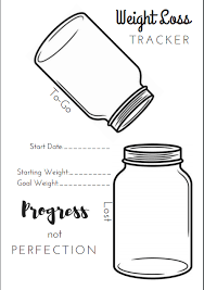5 Free Printable Bullet Journal Weight Loss Pages The