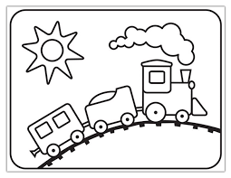 705 Views Train Drawing Line Drawing Drawings