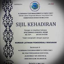 Kini opsyen kursus onsite di lokasi anda / online virtual learning, kursus pengendalian makanan ini memberi tunjuk ajar asas. Sekolah Latihan Pengendali Makanan Selangor Red Pastel B