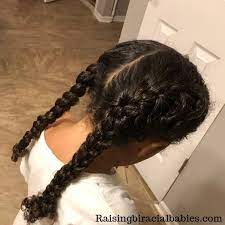 Simple braids for mixed hair. Braided Hairstyles For Mixed Hair Tutorial For French Braid Pigtails