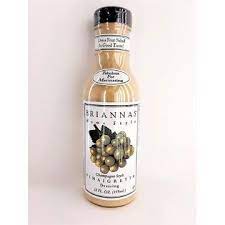Briannas Champagne Caper Vinaigrette Dressing 12 Ounce - 6 Per Case