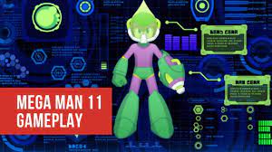 Mega Man 11 Gameplay Acid Man Boss Battle - YouTube