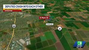 3 San Joaquin County deputies injured after 2 patrol vehicles crash