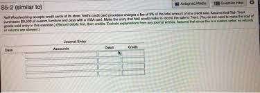 We researched 27 credit card processing to narrow our credit processors list to only seven, we looked at dozens of reputable merchant providers. S5 2 Similar To Assigned Media Question Help Nel Chegg Com