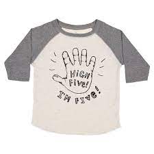 Five Year Old Kid S T Shirt Hi Five Shirt Five Year Old Birthday Funny Five Year Old Shirt Kid S Birthday Fun Times Free Ship Old Shirts Five Year Old Birthday 5 Year