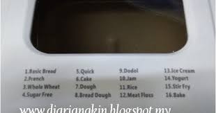 Discover bread machines on amazon.com at a great price. Kuconteng Diari Resepi Roti Mengguna Bread Maker Jenama Mugen