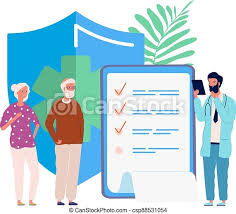 Check spelling or type a new query. Health Insurance For Seniors Medical Service Elderly People Exam In Hospital Doctor For Old Person Vector Illustration Canstock