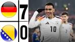 GERMANY 7-0 BOSNIA | Extended Highlights UEFA ... - YouTube