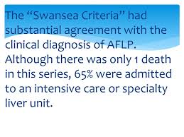 As proposed criteria (swansea criteria) for the diagnosis of acute fatty liver of pregnancy (aflp) do not include antithrombin (at) activity, diagnosis of aflp may be delayed. In The Name Of God Liver Disease And Pregnancy Ppt Download