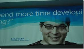 I met Steve Marx and Ryan Dunn, two stars from the Windows Azure Cloud!  (Emmanuel's Blog)