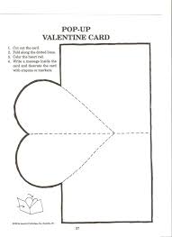 This valentine's day card template will allow your child decorate and color the card any way he or she likes. Valentine Printable S For Kids Pop Up Valentine Cards Pop Up Card Templates Valentine Card Template